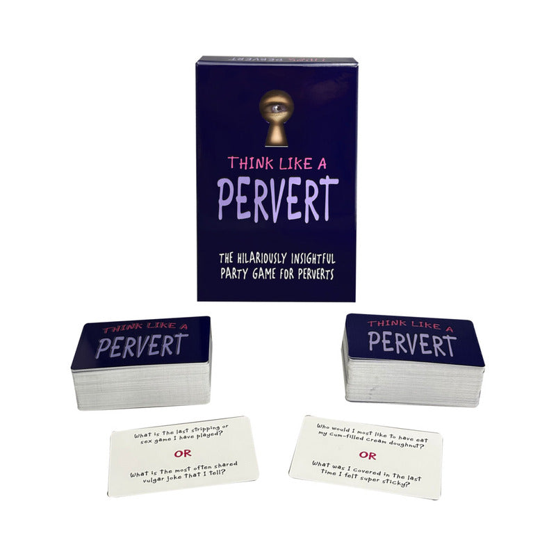 Think Like a Pervert Game